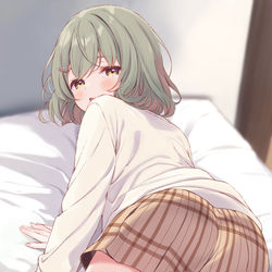 This is a pixiv picture whose title is 逢瀬の場で.