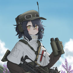 This is a pixiv picture whose title is Scouting - Trespasser.