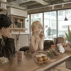 This is a pixiv picture whose title is 历&忍.