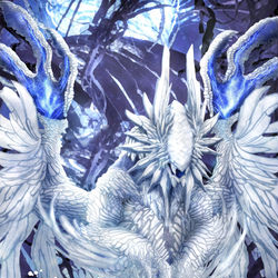 This is a pixiv picture whose title is 白熾龍　ゾ・シア.