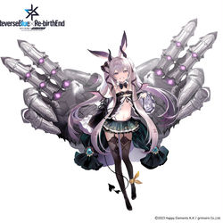 This is a pixiv picture whose title is 『リバースブルー×リバースエンド』オラス《デビル》.