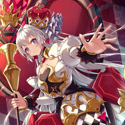 This is a pixiv picture whose title is 女王.