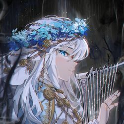 This is a pixiv picture whose title is 復讐者.