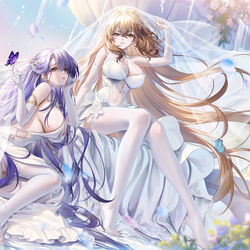 This is a pixiv picture whose title is 【碧蓝航线】特拉法尔加&狮.