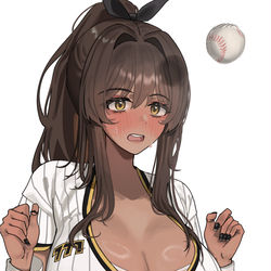 This is a pixiv picture whose title is 🖤Noir🖤⚾.