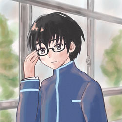 This is a pixiv picture whose title is 🏫キミの待つ教室で🏫.