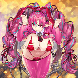 This is a pixiv picture whose title is 「中島ぺぺろ」ちゃん BirthDayビキニバニー.