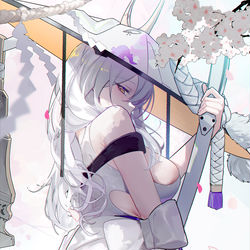 This is a pixiv picture whose title is 红莲.