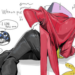 This is a pixiv picture whose title is tripped.