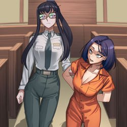 This is a pixiv picture whose title is Bonnie on Trial [Commission].