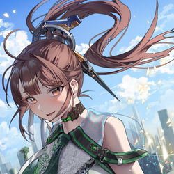 This is a pixiv picture whose title is NIKKE.