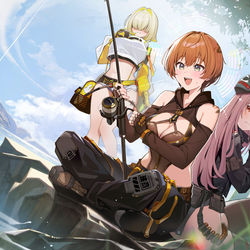 This is a pixiv picture whose title is NIKKExStellarBlade.