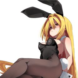 This is a pixiv picture whose title is バニーヤミちゃん.