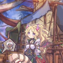 This is a pixiv picture whose title is 【摸鱼】饭桶圣女.吃太多钱不够被抓力.