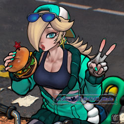 This is a pixiv picture whose title is Rosalina.