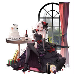 This is a pixiv picture whose title is 舰R VV婚纱.