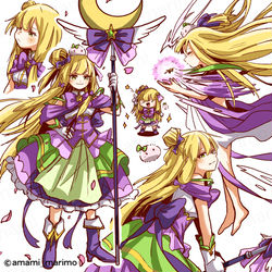 This is a pixiv picture whose title is 女の子練習中！.