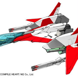 This is a pixiv picture whose title is コンパイルハート様「ザレスタ」主役機デザイン.