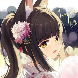 This is a pixiv picture whose title is 给自己画个头像吧.