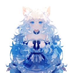This is a pixiv picture whose title is ねこみみ.