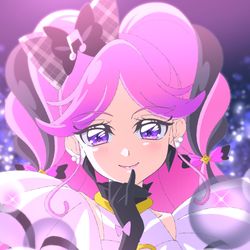 This is a pixiv picture whose title is キュアキッス.