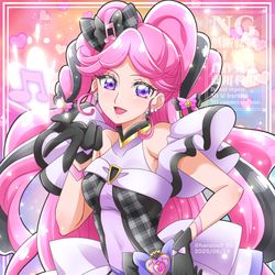 This is a pixiv picture whose title is キュアキッス♪.