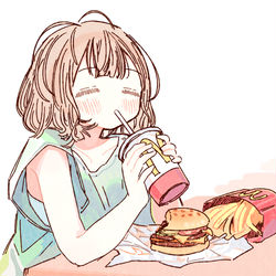 This is a pixiv picture whose title is マック.