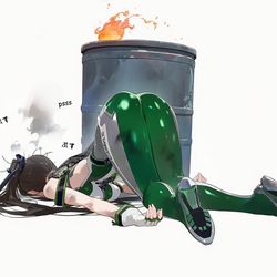 This is a pixiv picture whose title is Eve defeated pose.