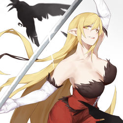 This is a pixiv picture whose title is 刃下心.