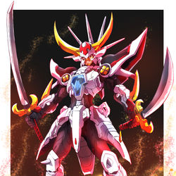 This is a pixiv picture whose title is 輝煌帝（エフェクト追加）.