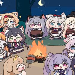 This is a pixiv picture whose title is CM.
