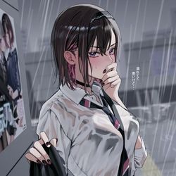 This is a pixiv picture whose title is ｢これ着ろよ……その、透けちゃってるから｣.