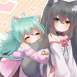 This is a pixiv picture whose title is skeb絵💕.