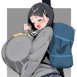This is a pixiv picture whose title is 直葉ちゃん！！.