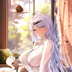 This is a pixiv picture whose title is 画质增幅版师父姐姐.