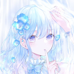 This is a pixiv picture whose title is Behind the veil.