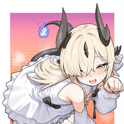 This is a pixiv picture whose title is 只是在向博士扮猫猫的苇草姐jpg.