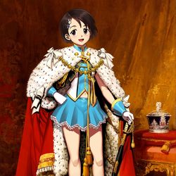 This is a pixiv picture whose title is 佐々木千枝 X ジョージ五世.