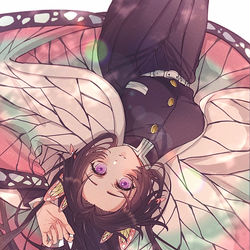 This is a pixiv picture whose title is 胡蝶カナエ.