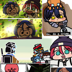 This is a pixiv picture whose title is 機動戦士GundamGQuuuuuuX.