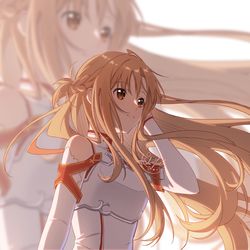 This is a pixiv picture whose title is Day78 亚丝娜.