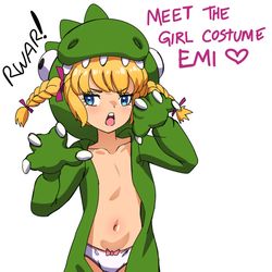 This is a pixiv picture whose title is Meet your new friend Emi! ☺️🤩.