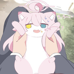 This is a pixiv picture whose title is 先生のおやつをこっそり~🍦?.. 🩷ホシノイタチ!!.