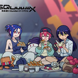 This is a pixiv picture whose title is 餃子パーティ.