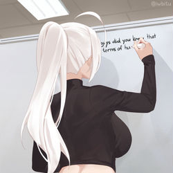 This is a pixiv picture whose title is Nyopu.