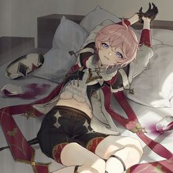 This is a pixiv picture whose title is さぁ、どうしましょうか？.