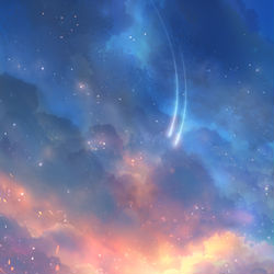 This is a pixiv picture whose title is 追憶の吐息.