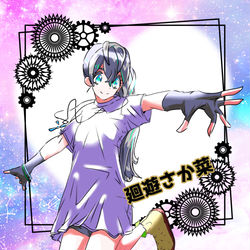 This is a pixiv picture whose title is 千葉県2位がオリキャラを描いてみた.