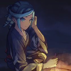 This is a pixiv picture whose title is どうしようかな.