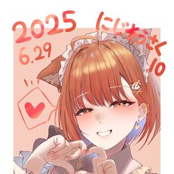 This is a pixiv picture whose title is ぷてさらメイド服　箔押しチェキ風カード＆シール.